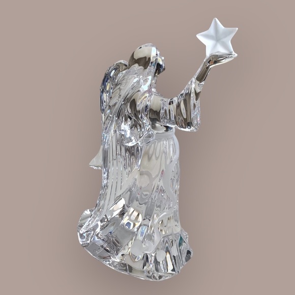 Lenox Star Of Heaven Fine Crystal Angel Figurine - Picture 4 of 6
